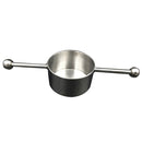 30ml Blender Cup, Cocktail Whiskey Mixing Cup, Stainless Steel Mixing Cup 4x