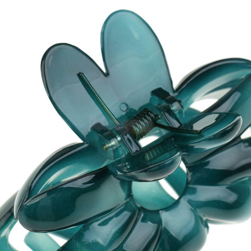 Green Hair Claw Clamp Clip Acrylic Barrette Hair Accessories Hairwear Holder