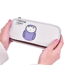 Owl Pencil Case for Girl Boy Pen Bag Stationery Supplies Storage Cosmet%!