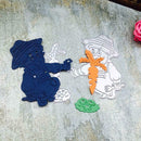 Pull Radish Embossing Metal Cutting Dies Stencils for Scrapbook Album Paper
