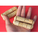 2x Raw Wooden Roller Hand Massagers Stress Relief Health Relax Massage-S Cy