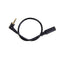 Audio stereo 3.5mm 3pole  male to female 90degree right angled extension cable F