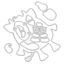 Cartoon Cow Shape Cutting Dies Stencil DIY Embossing Template Home Decor