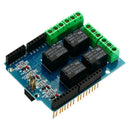 four-channel Relay Shield 5V 4-channel 4CH relay module screen for Arduino  A4B9