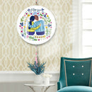 DIY Couple Special Shaped Diamond Painting Mural with Tassel Home Decor