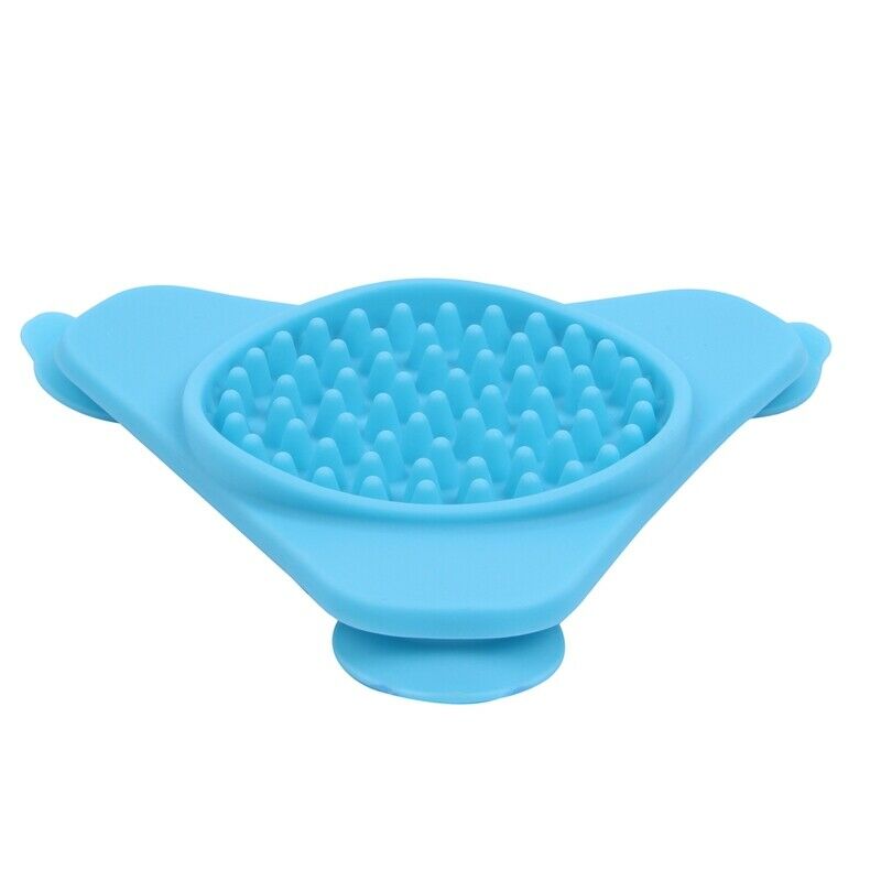 Pet Bath Treater Wall Mounted Dispensing Mat Pet Bathing Dog Training Lick  N6D9