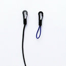 20Pcs Plastic Shock Bungee Cord Karabiner Hook Elastic Cord Rope End