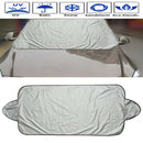 Car Snow Protect Cover Magnet Windshield Ice Sun Frost Protect Tarp Sun Shield