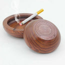 Wooden Ashtray Smoking Dish Ashes Cigarette Tobacco Outdoor Terrace Cigaret
