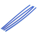 72 Pieces Universal Motocross Wheel Rim Spoke Wraps Skins Cover Deep Blue