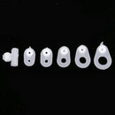 30pcs Fishing Rod Guides Ring DIY Rod Repair Kit Rod Building Silicone Ring