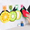 New Fruit Shape Hanging Microfiber Towels Quick-Dry Cleaning Rag Dish Pro HOT
