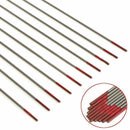10pcs WT20 Tungsten 2% Lanthanated Tip TIG Welding Electrodes 150mm / 6 inc E9N1