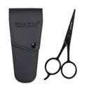 Black Facial Hair Scissors Stainless Steel Ears & Nose Eyebrow Moustache Scissor