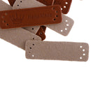 20pcs DIY Retro Synthetic PU Leather Tags DIY Handmade Sew Label Patches 1#