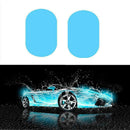 2Pcs Oval Car Auto Fog Rainproof Rearview Mirror Protect Film Accessory U8R9