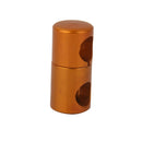 Aluminium Camping Tent Pole Connector Buckle Awning Rod Repair Tool Golden