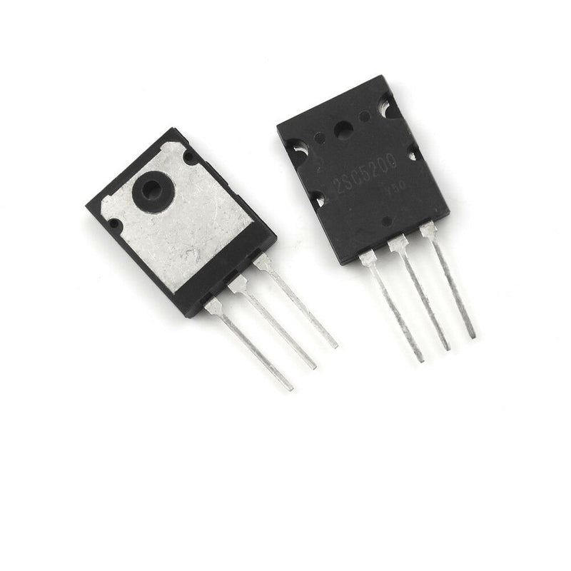 1pairOR 2PCS Transistor TO-3PL 2SA1943-O 2SC5200-O 2SA1943 2SC5200 A1943 C520 Tw