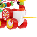 Toys For Children Educational Toys 0-3 Year Olds Duckling Trailer Round