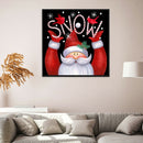 Diamond Painting Snowman Santa Full Round Wall Picture DIY Set (yc4187)