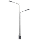 2X(2 Led 1:100 Scale Street Light Scenery Mini Lamppost For Sand Table Mode