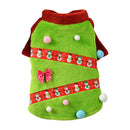 Pet Christmas Clothes Pet New Year Apparel Costume Party Decor Clothes S