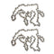 Pack of 2 22inch 76 Drive Links Universal Chainsaw Saw Chain for STIHL Husqvarna