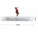 10Pcs White 9 SMD LED Truck lights led side Car Truck Bus Marker Light VBW