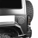 For Jeep Wrangler JK 07-18 Car Gas Gasoline Tank Cap Cover with Lock Alumin