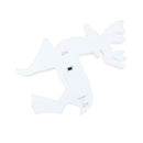 Elk-shaped 8 LED Lamp Nightlight Battery Christmas Wedding Party Club Decor