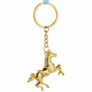 DIY Fashion Horse Key Chain Car Keychain Ring Keyfob Zinc Alloy Keyring