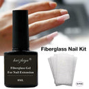 10PCS Nail Art Fiberglass Silk Nail Extension Repair Fiber Manicure Fiberglass