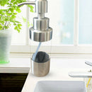Soap Dispenser Acrylic Manual 304 Stainless Steel Bathroom Shower Pump Emul
