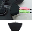 3.5mm Jack Microphone Earphone to 2.5mm Audio Adapter for Xbox 360(Black) A