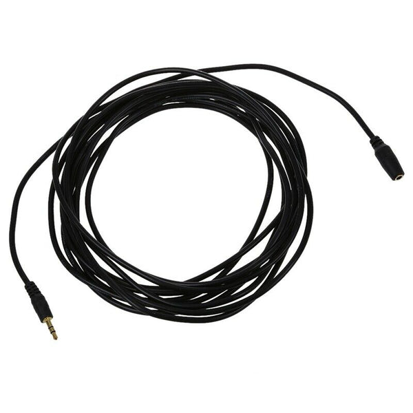 5 Meters 3.5mm Plug Male to Female Audio Extended Cable Q2X2