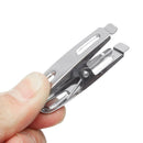 20pcs Washing Line Clothes Pegs Hang Pins Clips Windproof Clamp Stainless-Steel