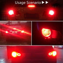 2X BAY15D 1157 P21/5W RED LED Car Brake Stop Tail Backup Light Signal Bulb 12V &