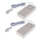 2x Water Sensor Alarm Water Lack Overflow Warning Detector For Home