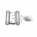 Stainless Double Open Buffer Spring Hinge Door Swing Self Closing 7.6*7. UQJ