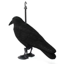 Garden Flocked Hard Plastic Black Crow Hunting Decoy Raven Halloween Prop