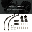 RC Crawler Leaf Spring Suspension Steel Set Trail Shackle for 1/10 RC HSP HPI