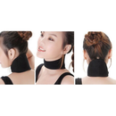 Magnetic Neck Brace Self-Heating Support Belt Wrap Relief Massage Pad Black
