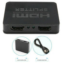 Hdmi Splitter 1 in 2 Out-Ultra Hd 4K 4 Port Hdmi Adapter for Fire Stick/App P6L5