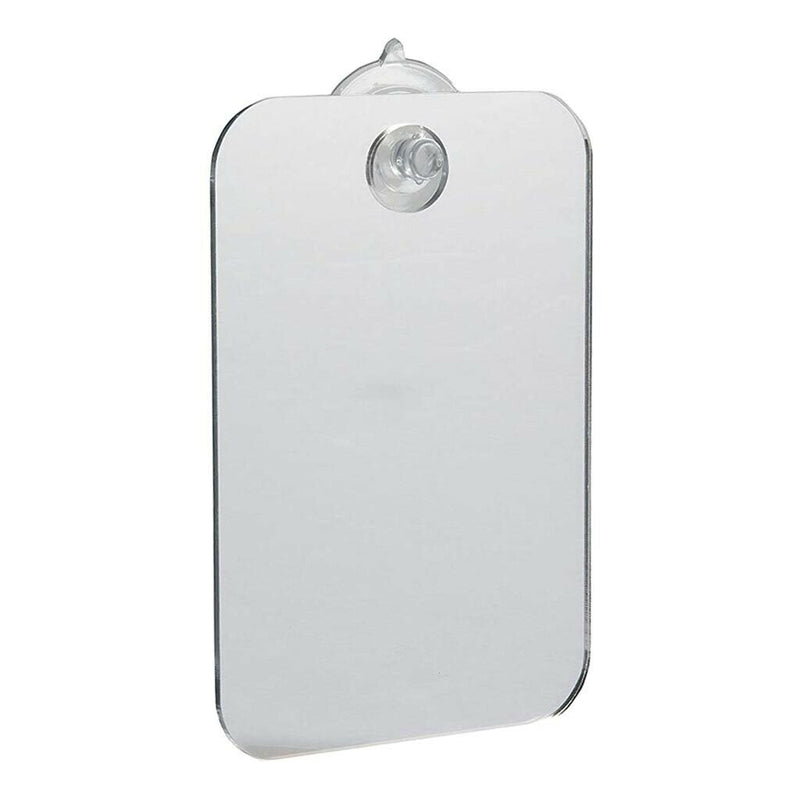 Unbreakable Travel Portable Anti-Fog Shower Shaving Mirror with Suction Hook