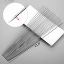 Barbecue Skewers, 100 PCS Stainless Steel Barbecue Skewer BBQ Needle Sticks T5Q3