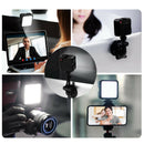 LED Camera Light Mini Rechargeable 2100mAh Dimmable 5600K Photography Lamp