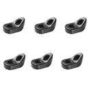 6 Pieces Kayak Canoe Single Eyelet Tie Down Loop Safety Deck Fitting