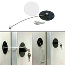 Refrigerator Lock Freezer Door Lock Strong Adhesive Child Safety Device with Key