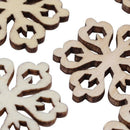 10 pcs round hexagonal snowflake ornament christmas tree decor W. string