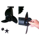 Powerful Prop 3-Blade Electric Trolling Motor Outboard Propeller Replacement Kit